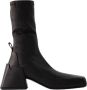 Jil Sander Pre-owned Leather boots Black Dames - Thumbnail 1