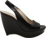 Jil Sander Pre-owned Leather heels Black Dames - Thumbnail 1