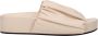 Jil Sander Sandalen met ruches van leer - Thumbnail 1