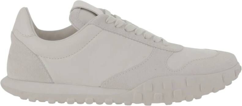 Jil Sander Satijnen Sneakers met Suède Afwerking