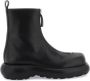 Jil Sander Leren Enkellaarzen met Ritssluiting Black Dames - Thumbnail 1