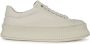 Jil Sander Witte Sneakers Regular Fit Geschikt voor alle temperaturen 100% leer White Dames - Thumbnail 2