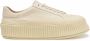 Jil Sander Beige Chunky-Sole Modieuze Trainers Beige Dames - Thumbnail 3