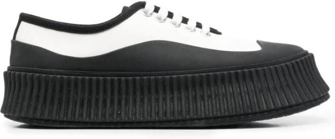 Jil Sander Platform sneakers Wit Dames