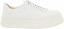 Jil Sander Witte Sneakers Regular Fit Geschikt voor alle temperaturen 100% leer White Dames - Thumbnail 1