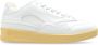 Jil Sander Witte Sneakers met Ingedrukt Logo White Dames - Thumbnail 1