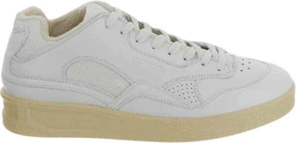 Jil Sander Stijlvolle Lage Sneakers Wit Heren