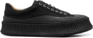 Jil Sander Verhoog je sneaker game met platform sneakers Zwart Heren