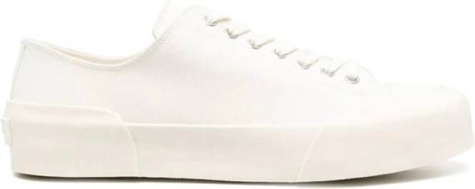 Jil Sander Witte Veterschoenen Lage Sneakers White Heren - Foto 6