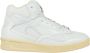 Jil Sander Witte Mesh Leren Sneakers White Heren - Thumbnail 4