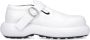 Jil Sander White Leather Buckle Detail Loafers in wit - Thumbnail 1