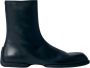 Jil Sander Zip-Up Leren Enkellaars - Thumbnail 1