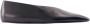 Jil Sander Zwarte Leren Ballerinas Slip-On Ronde Neus Black Dames - Thumbnail 1