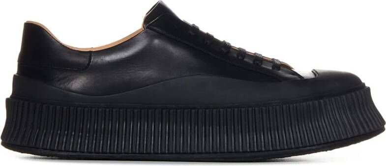 Jil Sander Stijlvolle Sneakers voor dagelijks gebruik Black Heren