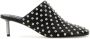 Jil Sander Zwarte leren muiltjes 7cm hak Black Dames - Thumbnail 7