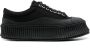 Jil Sander Zwarte leren sneakers - Thumbnail 3