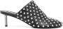 Jil Sander Zwarte metalen hakmuiltjes met studs - Thumbnail 1