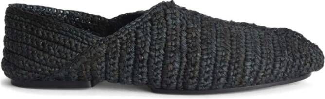 Jil Sander Zwarte platte schoenen