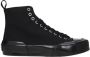 Jil Sander Zwarte Stoffen Veterschoenen - Thumbnail 1