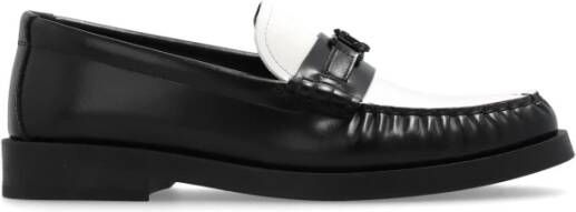 Jimmy Choo Addie leren loafers Black Dames