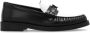 Jimmy Choo Addie leren loafers Black Dames - Thumbnail 2