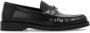 Jimmy Choo Addie Loafers met Gouden Hardware Black Dames - Thumbnail 6