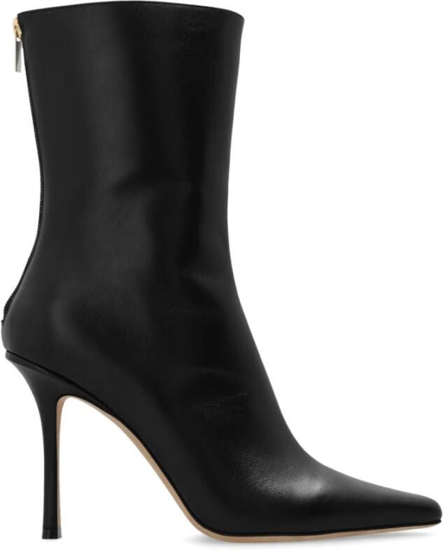Jimmy Choo Agathe laarzen met puntige neus Zwart - Foto 1