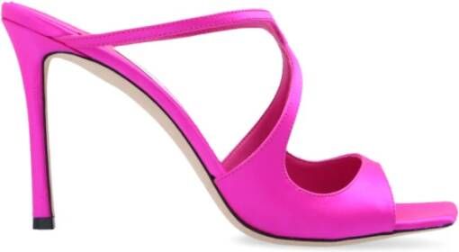 Jimmy Choo Anise sandalen met vierkante neus Roze