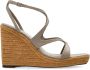 Jimmy Choo Sandalen Espadrilles Ayla 110 in beige - Thumbnail 1