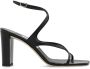 Jimmy Choo Zwarte Nappa Leren Sandalen met Dubbele Band Black Dames - Thumbnail 2