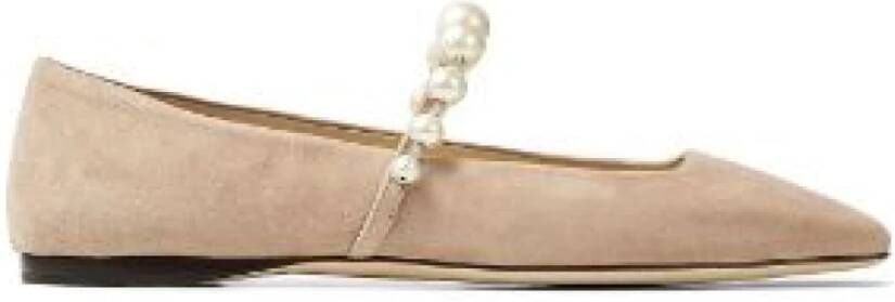 Jimmy Choo Ade ballerina's met vierkante neus Roze