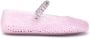 Jimmy Choo Ballerina's met kristalversiering en vierkante neus - Thumbnail 1