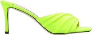 Jimmy Choo Basil mules Groen Dames