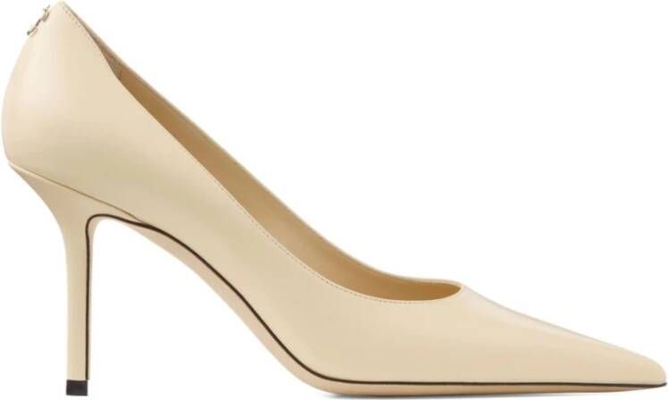 Jimmy Choo Beige Stiletto Pumps