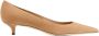 Jimmy Choo Beige Suède Leren Hak Pumps - Thumbnail 1
