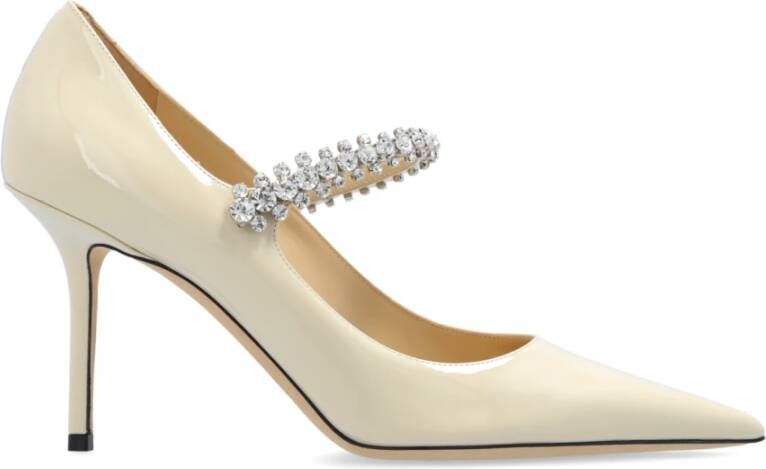 Jimmy Choo Elegante Hakken White Dames