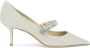 Jimmy Choo Bing Pumps met Glitter en Kristallen Gray Dames - Thumbnail 1