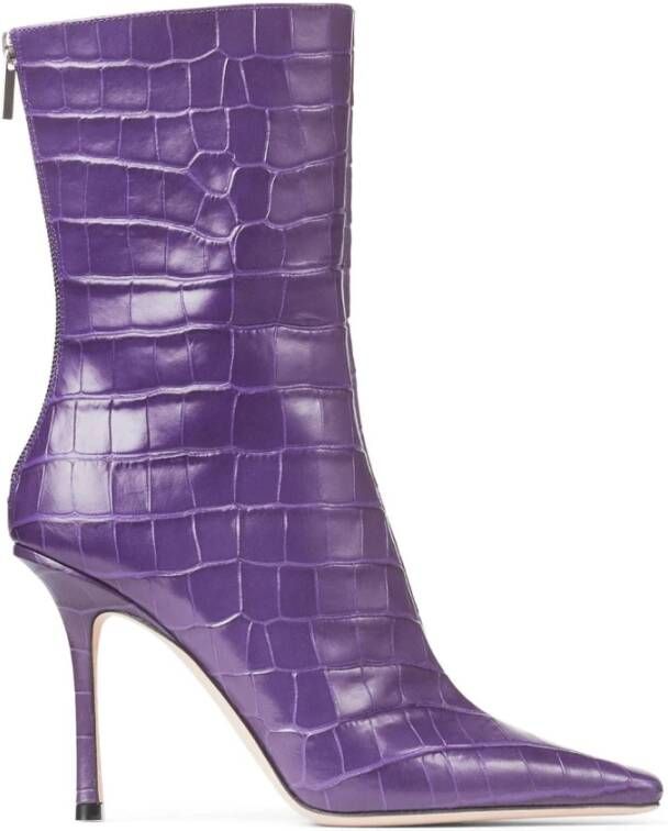 Jimmy Choo Boots Purple Dames
