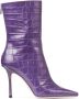Jimmy Choo Boots Purple Dames - Thumbnail 1