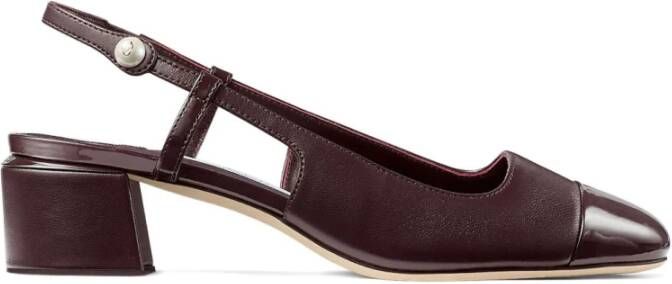 Jimmy Choo Bordeaux Barefoot Pumps