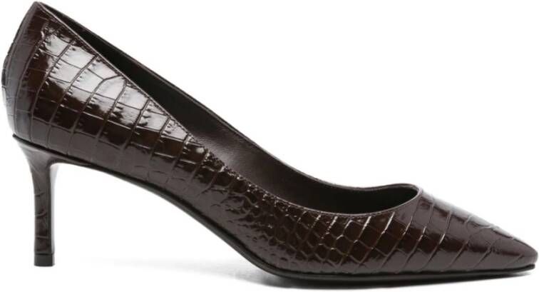 Jimmy Choo Bruine Hakken Schoenen