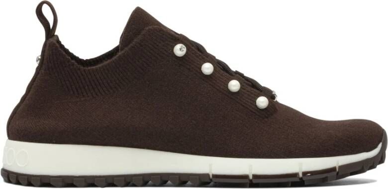 Jimmy Choo Bruine Sneakers voor Vrouwen Aw25
