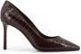 Jimmy Choo Bruine Stiletto Hakken Gemaakt in Italië - Thumbnail 1