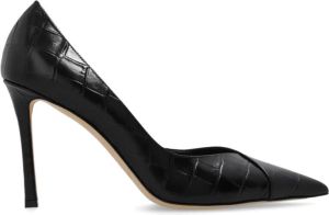 Jimmy Choo Cass leren stiletto pumps Zwart Dames