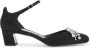 Jimmy Choo Crystal Embellished Satin Décolleté Pumps - Thumbnail 1
