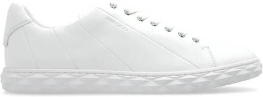 Jimmy Choo Diamant Sneakers White Heren
