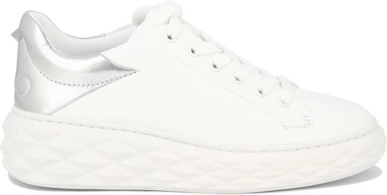 Jimmy Choo Diamond Maxi Sneakers White Dames