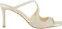 Jimmy Choo Elegante Glitter Anise Sandalen - Thumbnail 1