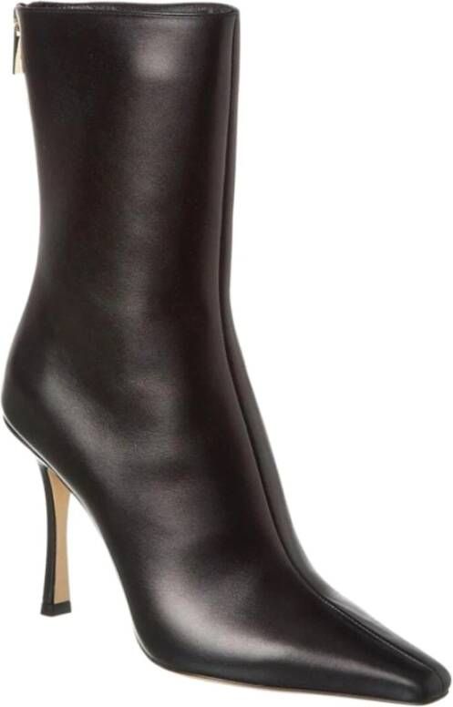 Jimmy Choo Elegante Leren Laarzen Black Dames
