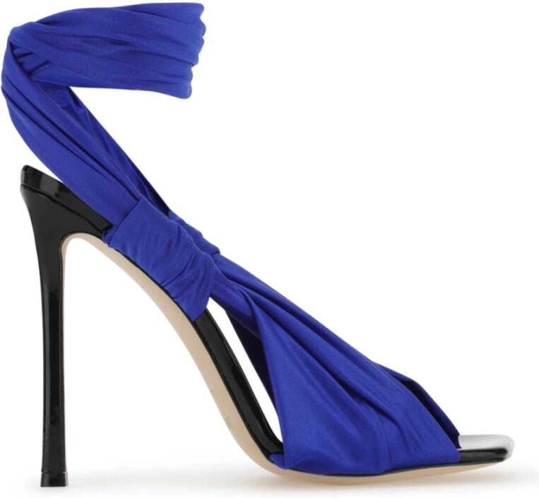 Jimmy Choo Elektrisch blauwe Neoma sandalen Blue Dames